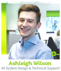 Ashleigh Wilson, AV System Design & Technical Support, CIE Electronics