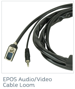 Custom video and audio cable assembly